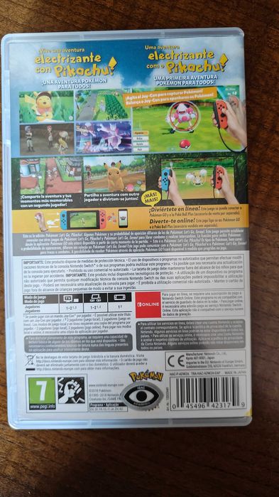 Pokémon Let's Go Pikachu, Nintendo Switch64584345698305121