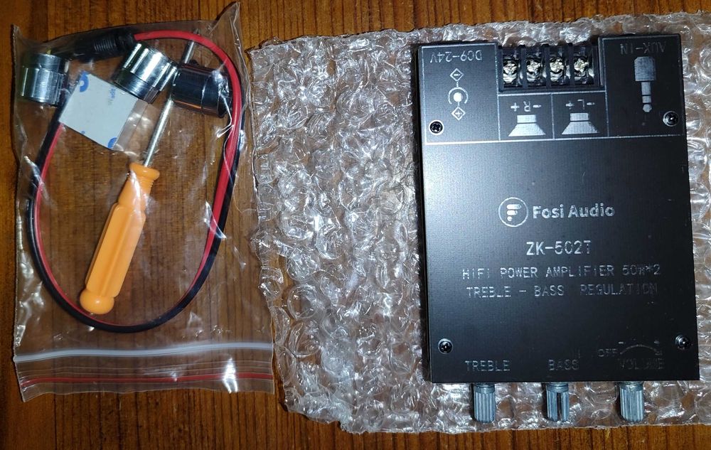 AUDIO Amplificador Fosi ZK 502T