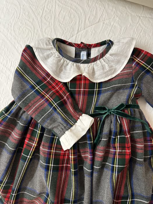 Vestido Natal menina, 1 ano da Maria Bebé. Usado uma vez. Novo