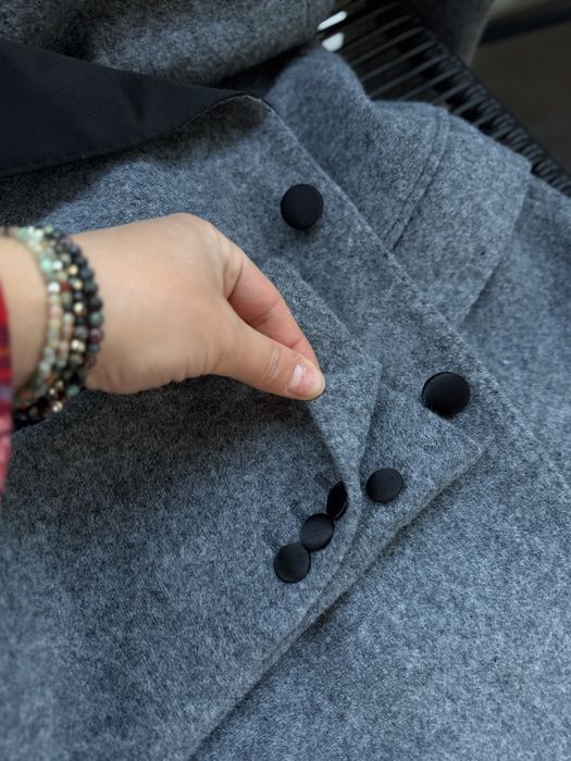 ZARA,Mango,The coat Сірий піджак бренду Manuel Ritz