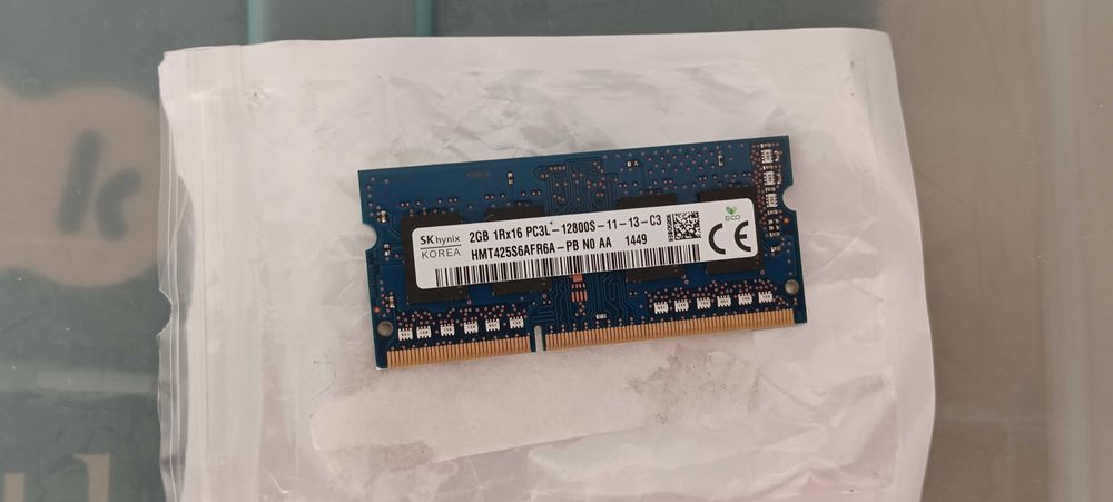 Memória portátil 2GB Pc3l-12800s64586468934915120