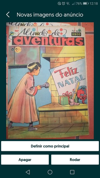 Raro-Lote de 224 Mundo de Aventuras 1a, 2a e 3a Séries desde 1950