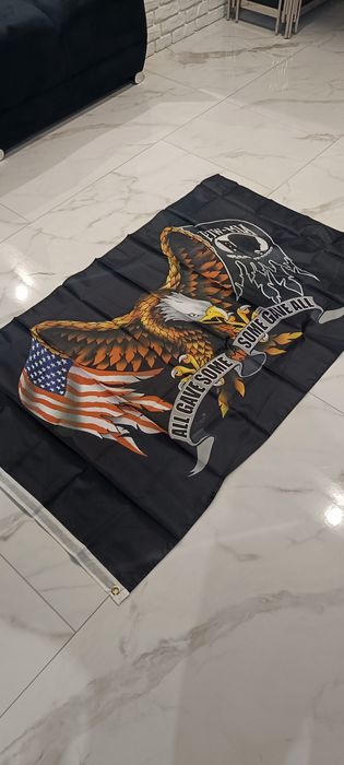 Flaga baner USA chopper Cruiser wolność 90x150