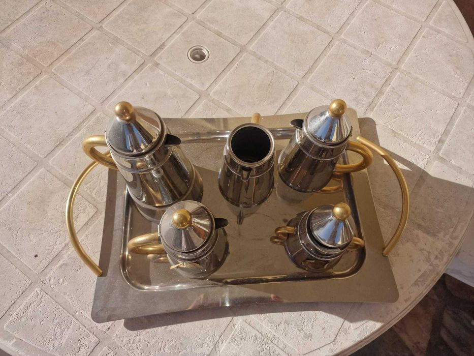 conjunto de serviço de café ou chá italiano