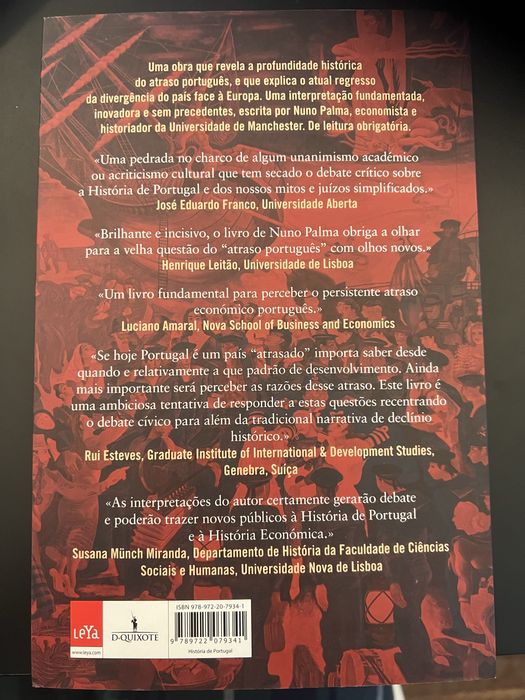 livro “As causas do Atraso Portugues” | Nuno Palma |