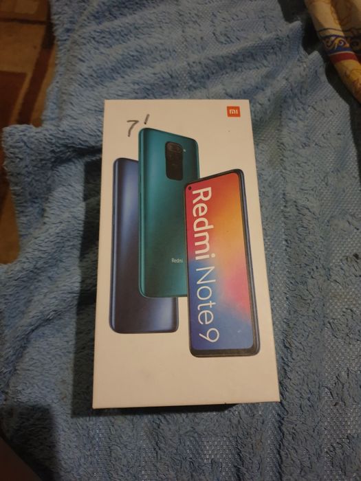 Коробка редми нот 9.