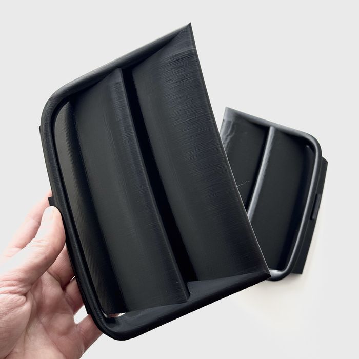 Бокові повітрозабірники, жабри в бампер Skoda Octavia (як milotec, rs)