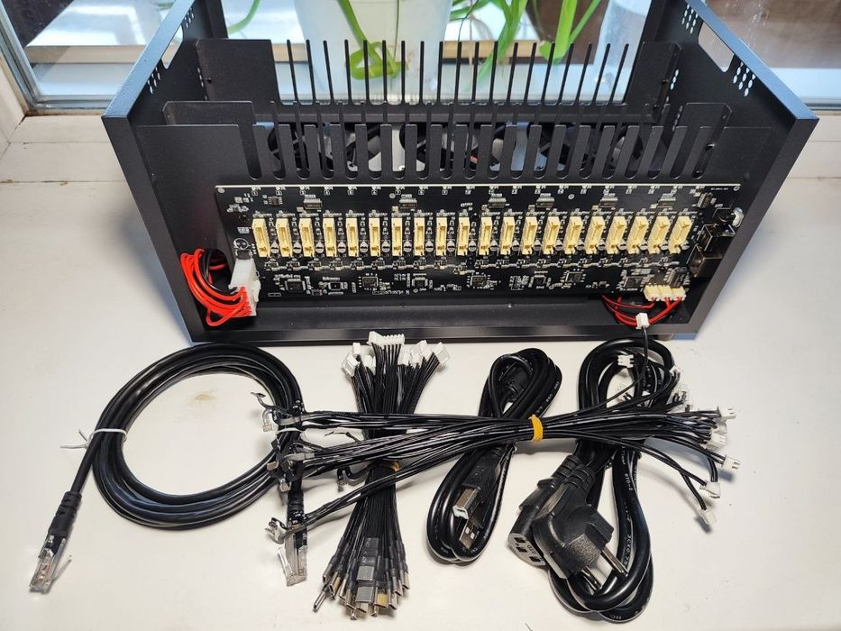 Бокс USB + OTG  LAN. Полный комплект