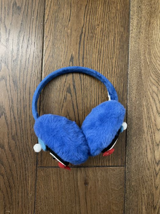 Nauszniki z pingwinem , ciepłe