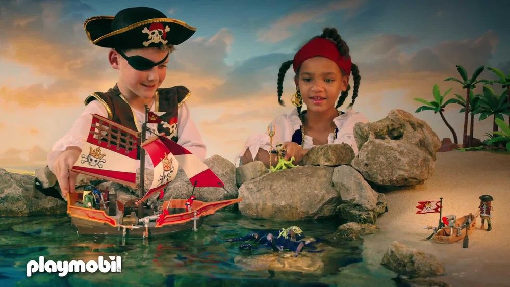 Конструктор Плеймобіль Піратський Корабель Playmobil Pirate Ship 71418