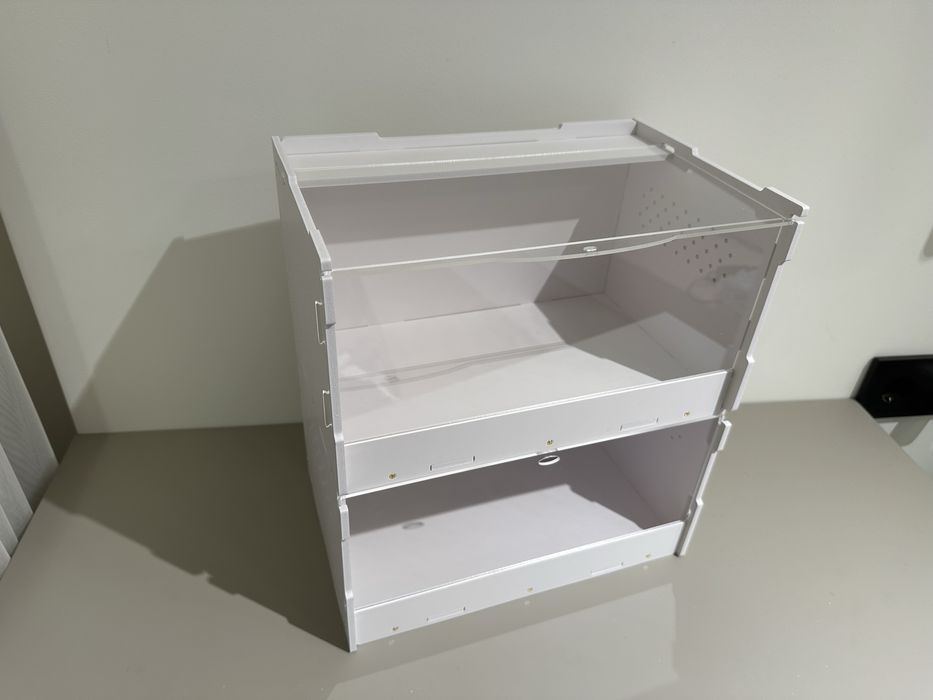 Тераріум акриловий + пвх для двох тварин