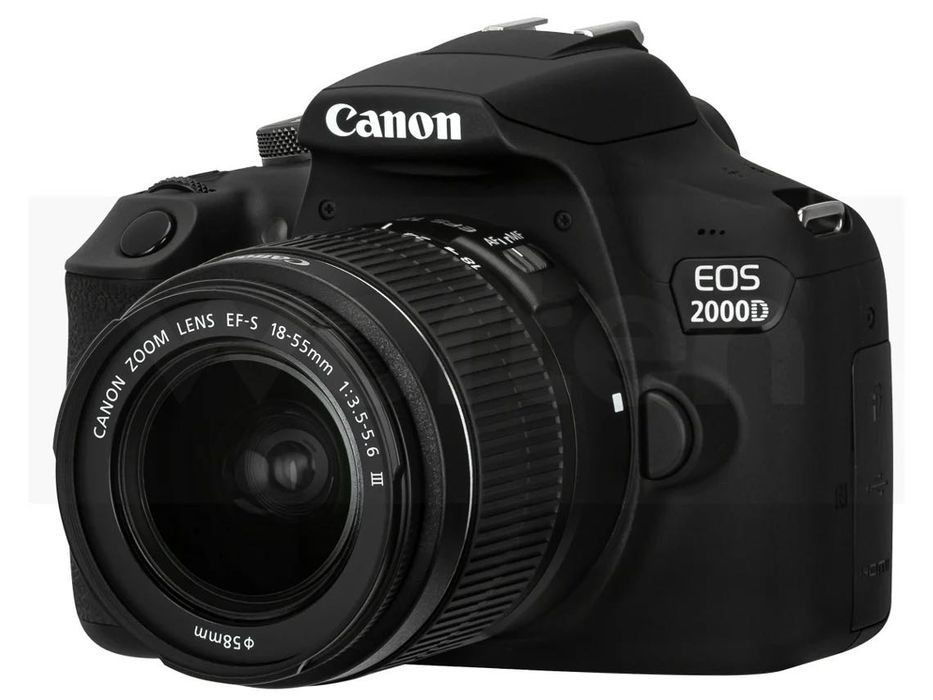 Kit Máquina Fotográfica CANON EOS 2000D