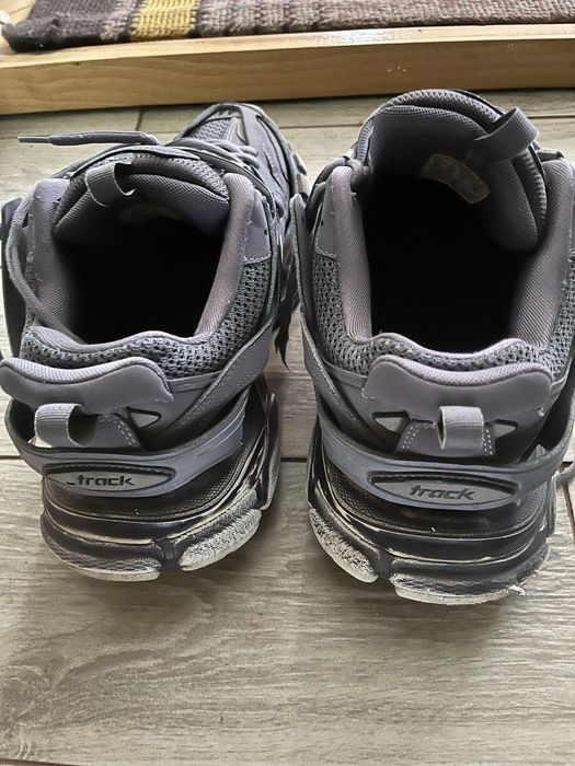 balenciaga track 1 faded purple