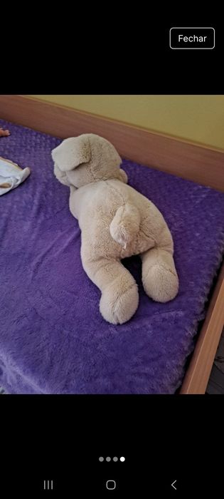 Cão de peluche 60cm