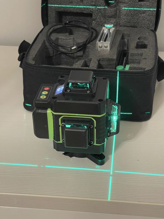 Poziomica laserowa HILDA 4D Green Laser Level