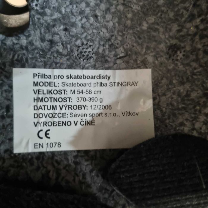 Kask na skateboard, rolki, rower