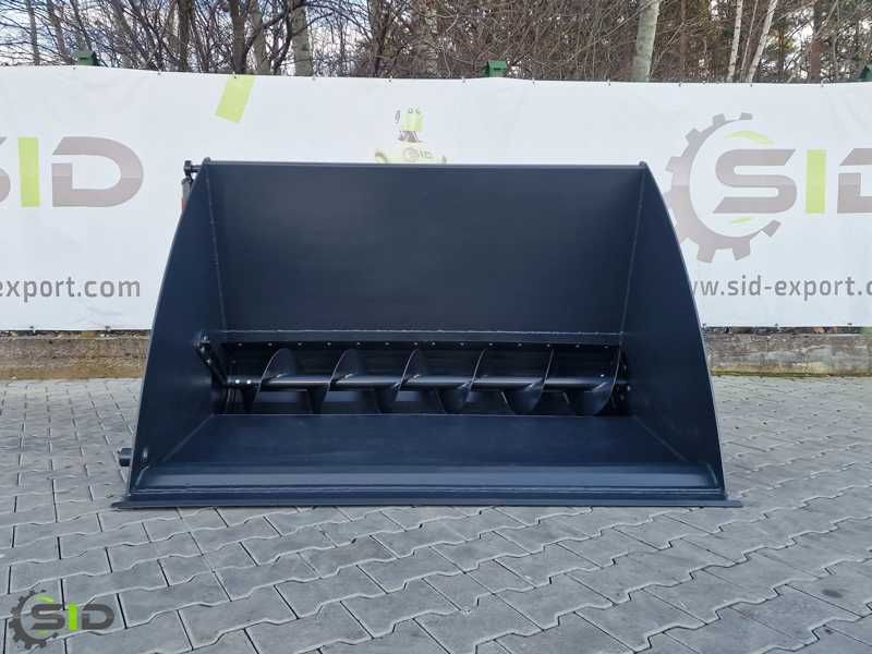 Łyżka dozująca ze ślimakiem, do zadawania paszy 2,5m 2,1m3 [LDS7] SID