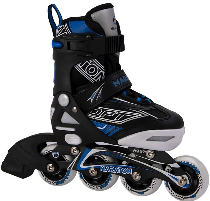 Дитячі розсувні ролики Maraton Soft Blue