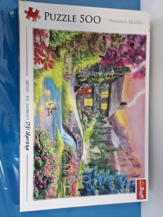 Puzzle novo 500 pecas Artista PD Moreno
