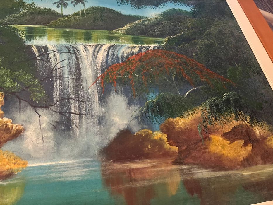Quadro Paisagem com Cascata