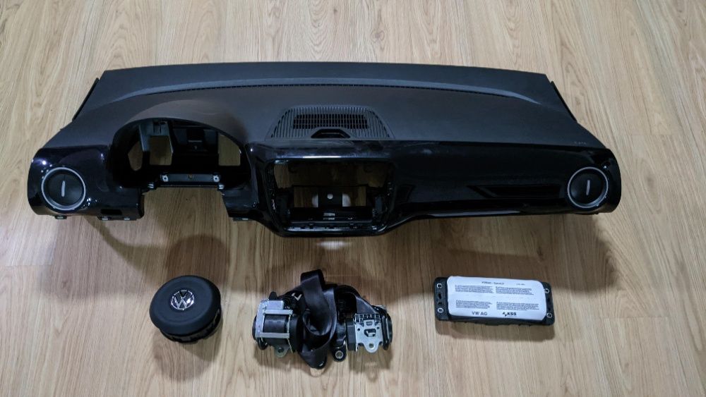 Conjunto Kit Airbags Tablier Volkswagen VW Up Original