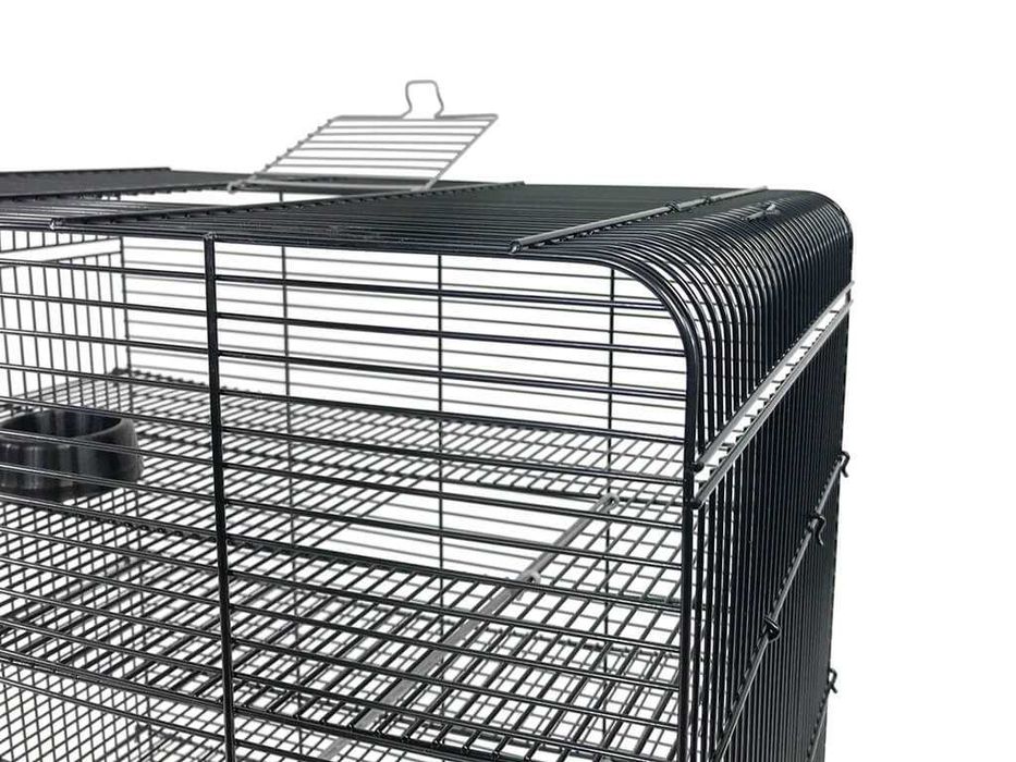 InterZoo Klatka REMY black - klatka dla myszy, szczura