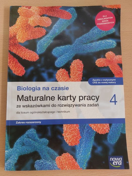 Maturalne karty pracy Biologia na czasie 4 zakres rozszerzony