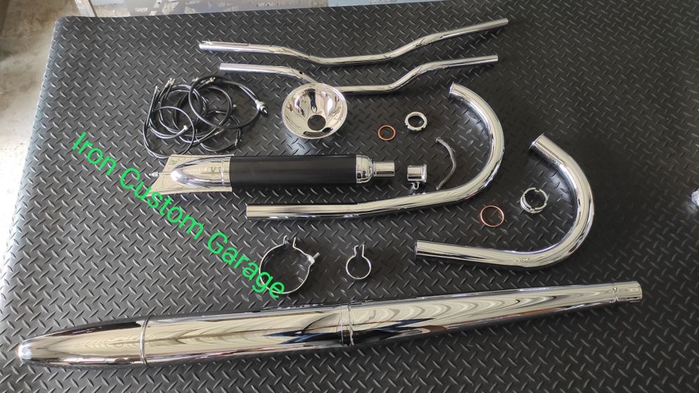 Nowy cylinder WSK 125 Alien + tłok . tłumik zapłon CDI wał