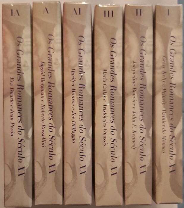 Os grandes romances do séc XX coleção co.pleta de cassetes Vhs