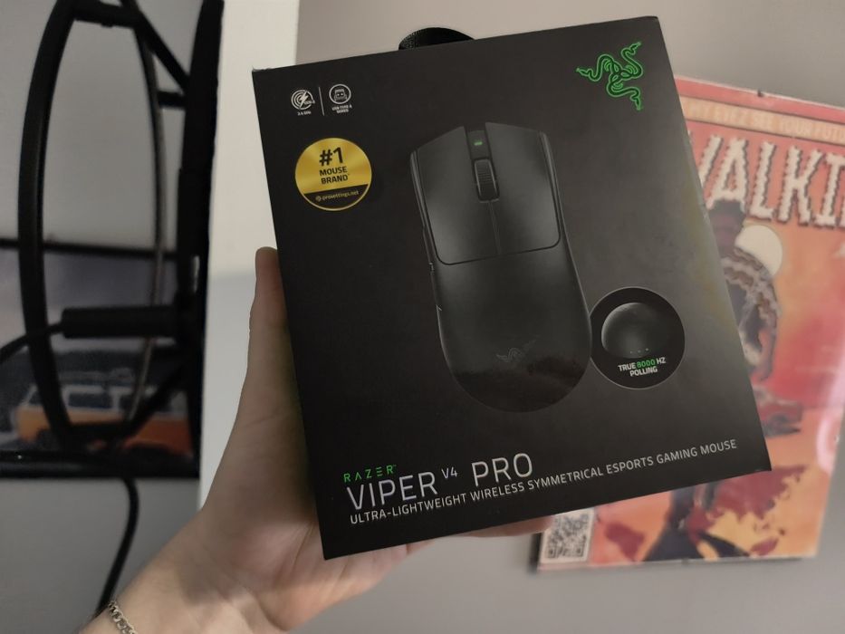 myszka bezprzewodowa Razer Viper V4 Pro stan idealny