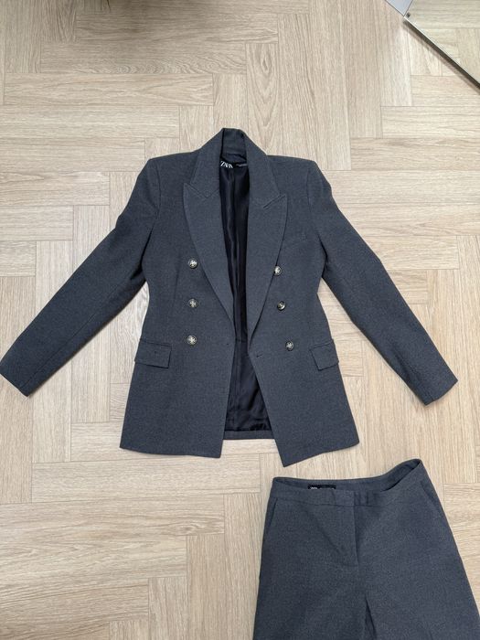 Garnitur zara szary, xs, s