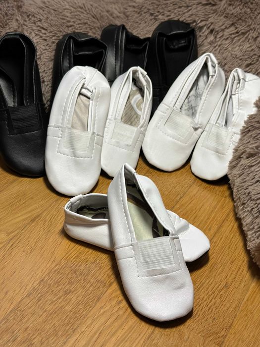 Детские чешки для занятий танцами, гимнастикой и хореографией, балетки