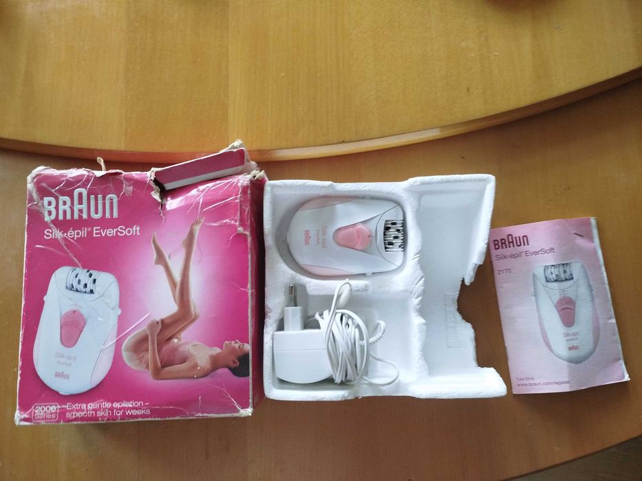 golarka damska Braun Silk -epil EverSoft z kablem