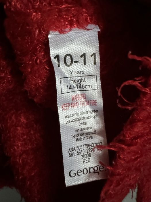 Новорічний светр. Кофта. Новогодний свитер. Пінгвін. Пингвин. 10/11 ро