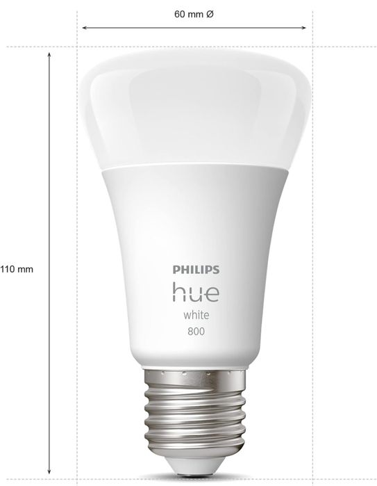 Lâmpada Philips Hue Branco 800