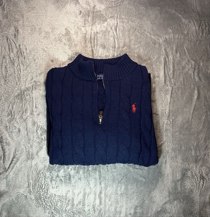 Polo Ralph Lauren Half Zip Knit Navy