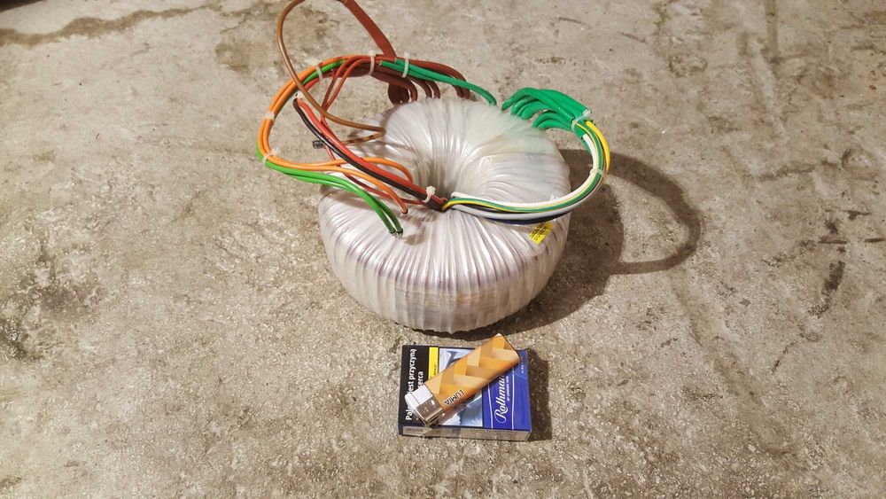 Transformator Toroidalny 1500 Watt - Bardzo duży.