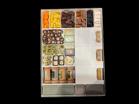 Insert do gry planszowej Agricola  wersja dla graczy mieści Torfowisko