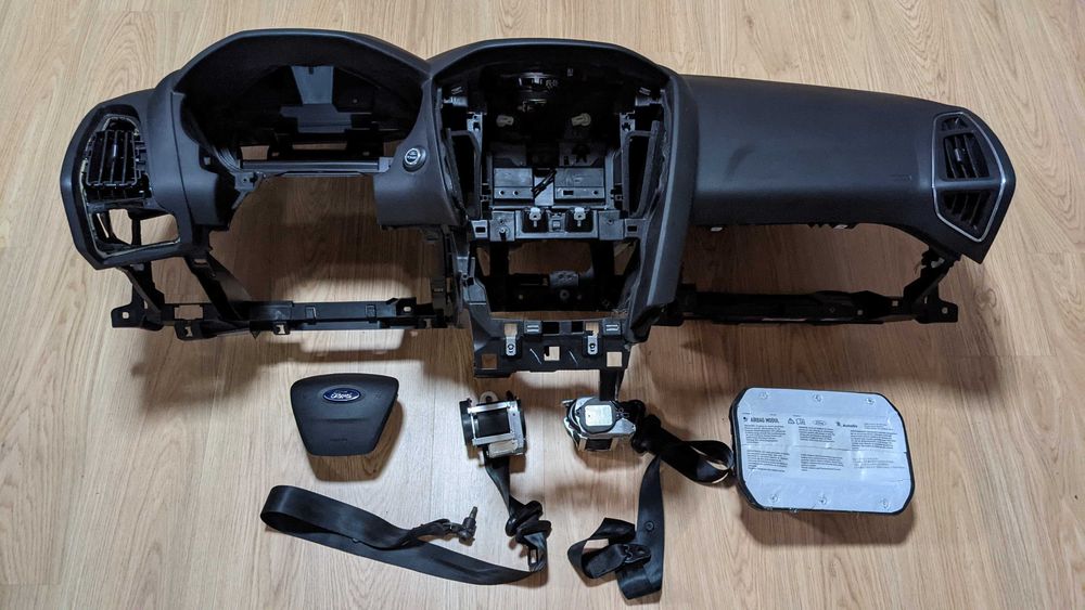 Conjunto Kit Airbags Tablier Ford Focus 3 Original