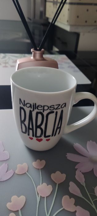 Kubek z napisem Najlepsza Babcia
