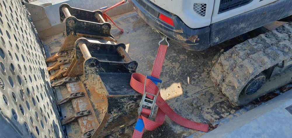 Wynajem minikoparki BOBCAT cały zestaw