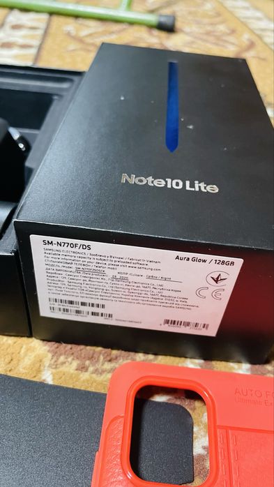 Samsung note 10 lite остатки от телефона