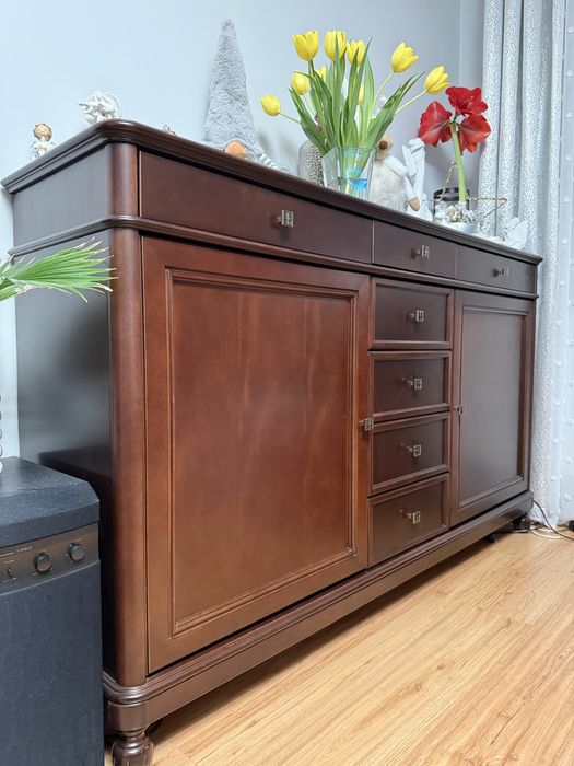 Meble drewniane zadbane