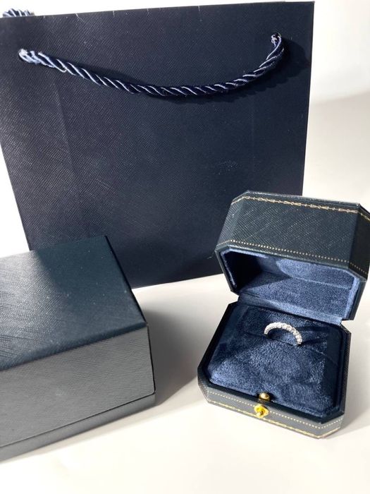 Золотое Кольцо ПОЛУДОРОЖКА с бриллиантами 0.72 карат.