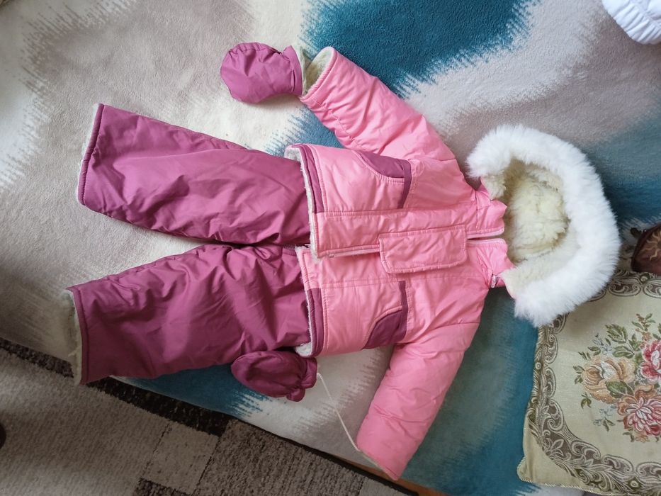 Детский зимний комбинезон