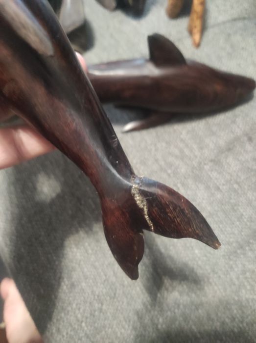 Figuras de madeiras antigas