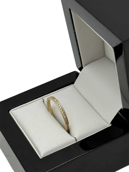 Śliczna Złota Obrączka 1,23G 585 14K Rozmiar 17