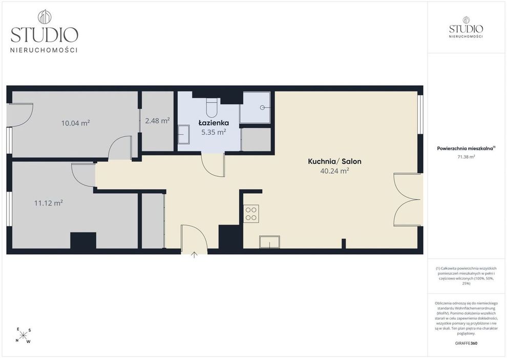 Apartament klasy premium | 72m² | Bojary