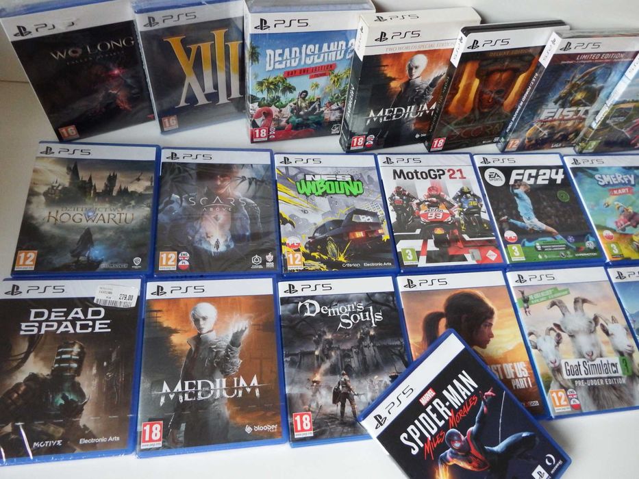 GRY PS5 Spiderman MILES MORALES PL stan BDB inne gry Sony PS5