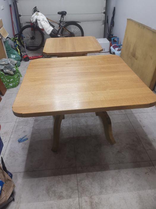 2 Stoły Antyczne Dębowe, Niemieckie